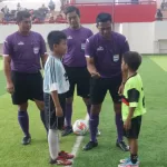 Pertandingan mini soccer yang diadakan Dispora Kukar (Foto: Sekala)
