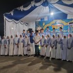 Suasana pembukaan Musabaqah Tilawatil Qur'an (MTQ) ke-13 tingkat Kecamatan Loa Janan Ilir