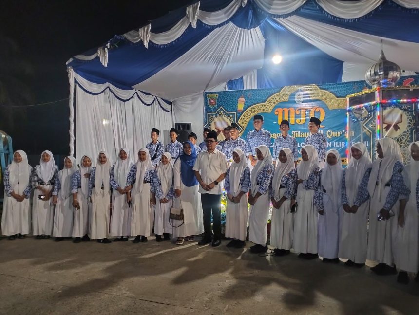 Suasana pembukaan Musabaqah Tilawatil Qur'an (MTQ) ke-13 tingkat Kecamatan Loa Janan Ilir
