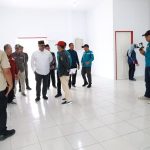 Suasana peresmian kantor Kecamatan Kembang Janggut