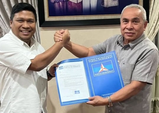 DPD Demokrat Kaltim memberikan dukungan kepada Isran Noor sebagai calon Gubernur di Pilkada Kaltim 2024
