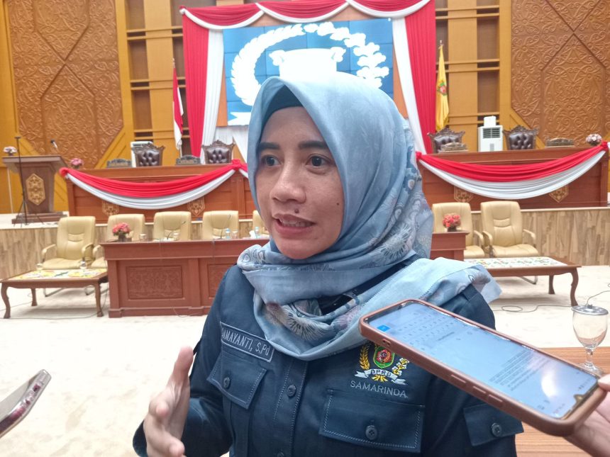 Anggota Komisi IV DPRD Kota Samarinda, Damayanti.