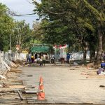 Pembangunan Teras Samarinda di jalan Gajah Mada, Samarinda