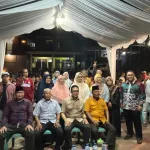 Calon Wali Kota Samarinda, Andi Harun saat pertemuan tatap muka bersama warga di Jalan Wolter Monginsidi, Gg. 8, RT. 23, Kelurahan Dadi Mulya, Kecamatan Samarinda Ulu.
