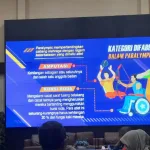 Kegiatan konferensi pers terkait raihan prestasi kontingen Kaltim di ajang Peparnas 2024 Solo, di Diskominfo Kaltim, Kota Samarinda, pada Jumat (26/10/2024).