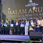 Dinas Pemuda dan Olahraga (Dispora) Kalimantan Timur (Kaltim) menggelar malam anugerah, Pekan Raya pemuda Kaltim, pada Senin (28/10/2024) malam.