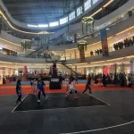 Pertandingan Kejuaran Bola Basket 3×3 Piala Gubernur Kaltim 2024 di Atrium Bigmall Samarinda, Jalan Untung Suropati, Karang Asam Ulu, Sungai Kunjang, Samarinda pada Rabu (30/10/2024) sore.
