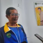 Ketua National Paralympic Committe Indonesia (NPCI) Kalimantan Timur (Kaltim), Suharyanto saat diwawancarai awak media di Diskominfo Kaltim, pada Jumat (25/10/2024).