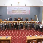 Rapat Paripurna yang diadakan di ruang Rapat Paripurrna DPRD Mahulu