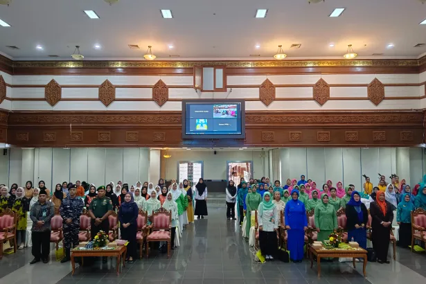Suasana Seminar Pentingnya Self-Compassion (Menghadapi Tekanan dan Tantangan Hidup) Bagi Kesehatan Mental Perempuan.