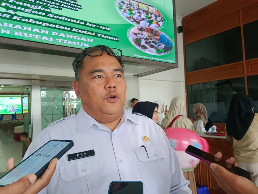 Kepala Dinas Ketahanan Pangan Kutim, Ery Mulyanto