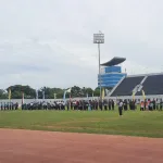 Pembukaan Kejuaraan Nasional (Kejurnas) Panahan Piala Panglima TNI di Stadion Gelora Kadrie Oening Sempaja, pada Jumat (1/11/2024), dalam rangka peringati HUT TNI ke 79 tahun 2024.