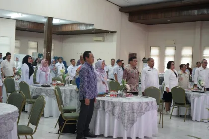 Suasana sosialisasi bertajuk “Penyusunan Kebijakan Anti-Korupsi”