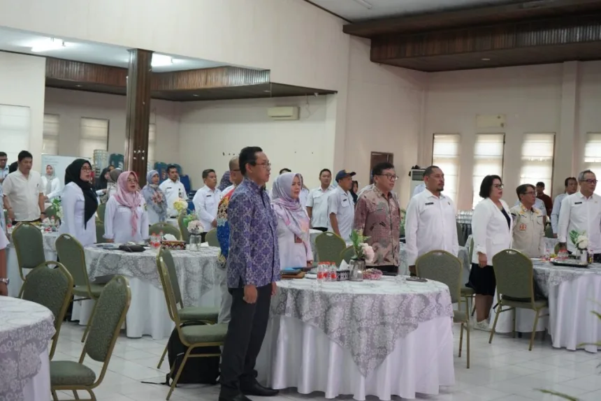 Suasana sosialisasi bertajuk “Penyusunan Kebijakan Anti-Korupsi”