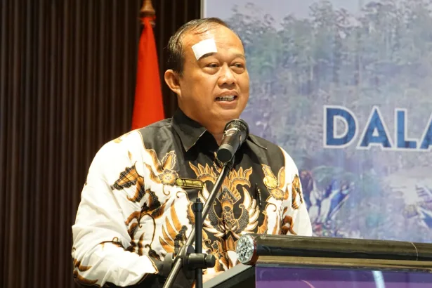 Asisten I Bidang Pemerintahan dan Kesejahteraan Rakyat Kabupaten Mahakam Ulu (Mahulu), Agustinus Teguh Santoso