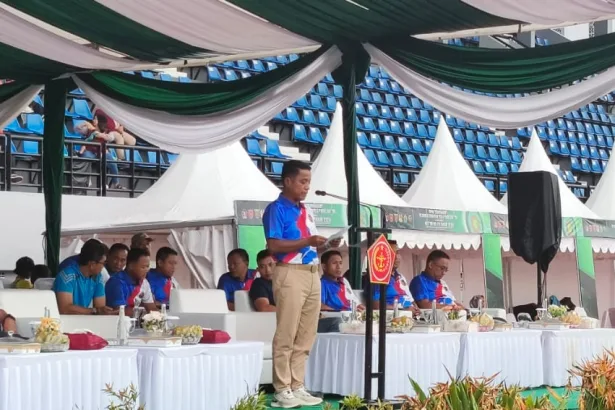 Kegiatan penutupan Kejurnas Panahan Piala Panglima TNI 2024 yang sukses digelar di Stadion Gelora Kadrie Oening dari 1 hingga 3 November 2024, dalam Hari Ulang Tahun (HUT) yang ke-79 TNI.