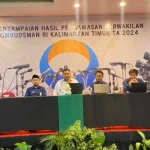 Kepala Keasistenan Penerimaan dan Verifikasi Laporan Ombudsman RI Kaltim, Frederikus Denny C, menyampaikan hasil laporan Ombudsman di Kaltim.