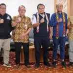 Pemkab Mahulu menerima kunjungan tim survei Direktorat Jenderal (Ditjen) Perhubungan Udara, Kementerian Perhubungan RI.
