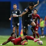 Pertandingan Borneo FC Samarinda melawan PSM Makassar di Stadion Batakan, Balikpapan yang berakhir dengan skor 1-0, pada Senin (2/12/2024) kemarin.(Ist)