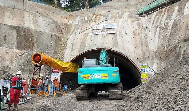 Proyek Terowongan Samarinda. (Foto: Sekala)
