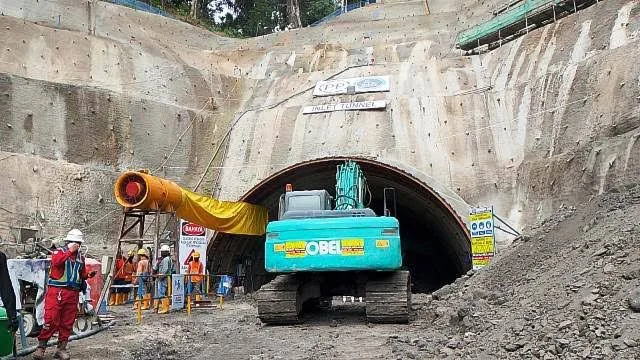 Proyek Terowongan Samarinda. (Foto: Sekala)