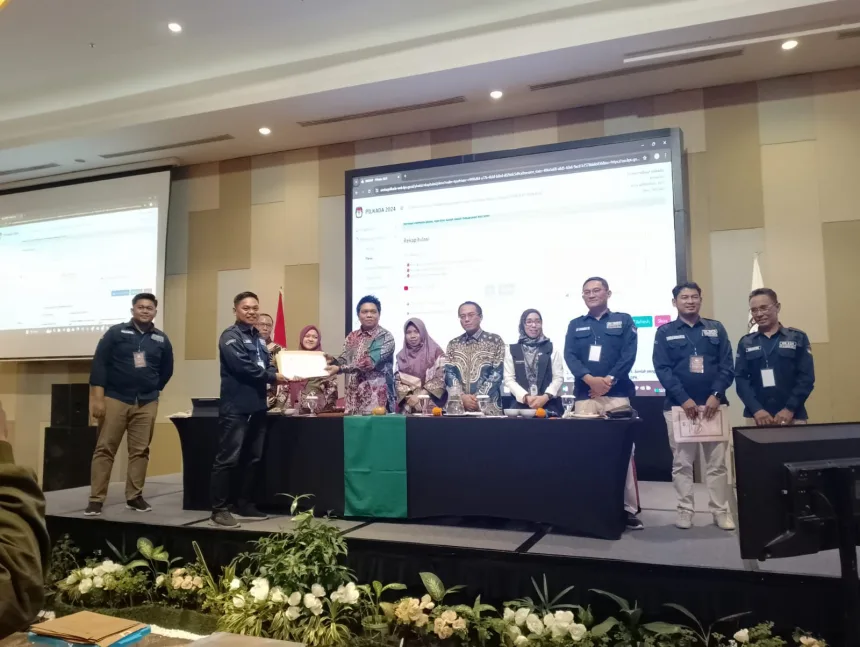 KPU Samarinda menggelar Rapat Pleno Terbuka Pilkada 2024.