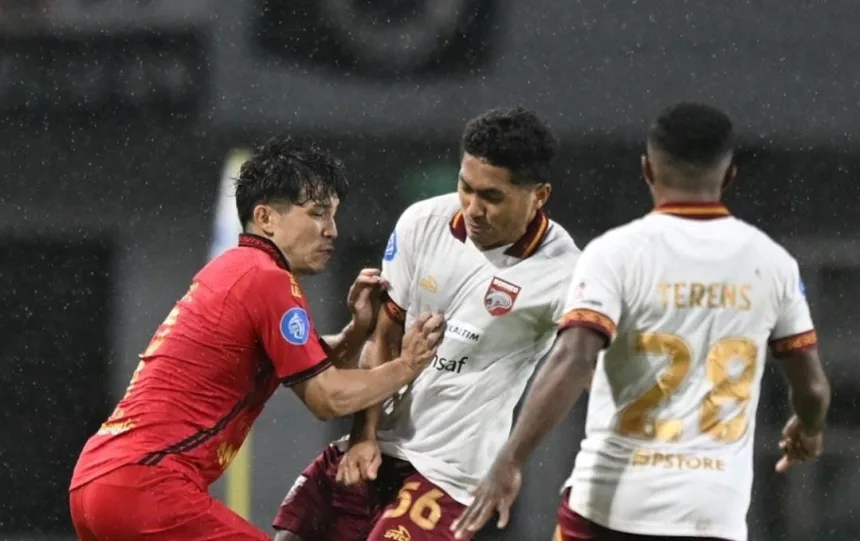Pertandingan antara Borneo FC vs Persija Jakarta hasil imbang 1-1 dalam laga BRI Liga 1 2024/2025 Matchweek 14 digelar di Stadion Pakansari, Bogor, pada Selasa (10/12/2024).(Ist)
