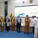 Pemprov Kaltim Bersama Bapenda Kaltim Gelar syukuran Atas Hasil Pendapatan Daerah, Senin (6/1/2024).
