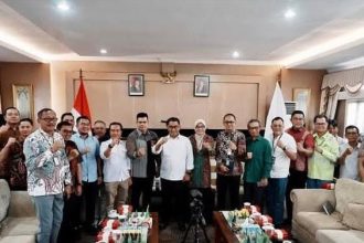 Coffee Morning Maratua Run 2025 di VIP Room Rumah Jabatan Gubernur Kaltim, Jumat (3/1/2025).(IST)