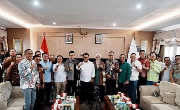 Coffee Morning Maratua Run 2025 di VIP Room Rumah Jabatan Gubernur Kaltim, Jumat (3/1/2025).(IST)