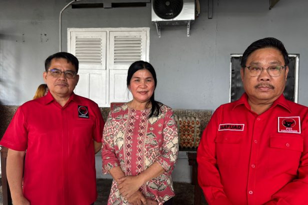 DPD PDI Perjuangan Kaltim, mengunjungi Yayasan Joint Adulam Ministry Samarinda (JAMS) dalam rangka HUT ke-52.
