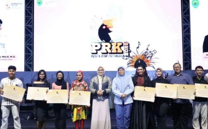 Pesta Rakyat Kaltim (PRK) 2025 resmi ditutup pada Ahad malam, 12 Januari 2025, di Gelora Kadrie Oening Samarinda. (IST)