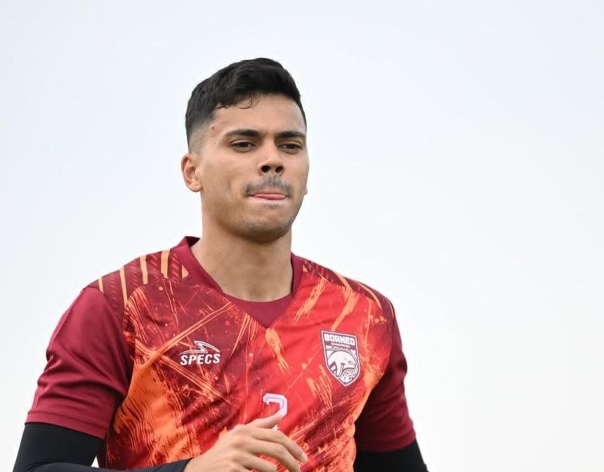 Pemain Borneo FC Samarinda, saat sesi latihan bersama tim.(Ist)