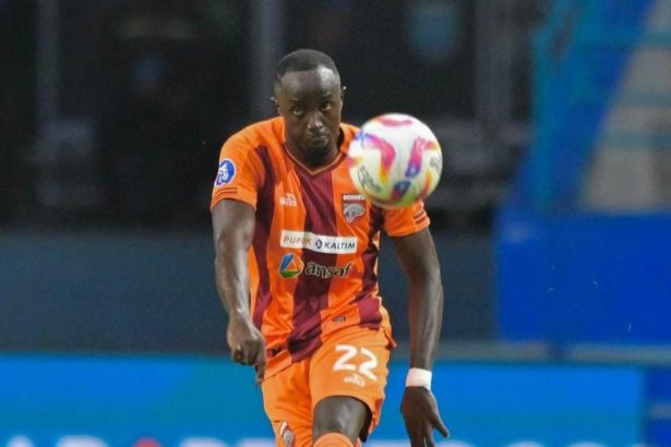 Pemain Borneo FC Samarinda, Christophe Nduwarugira.(Ist)