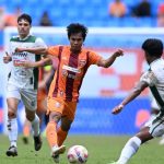 Pertandingan Borneo FC Samarinda melawan PSS Sleman.(Ist)