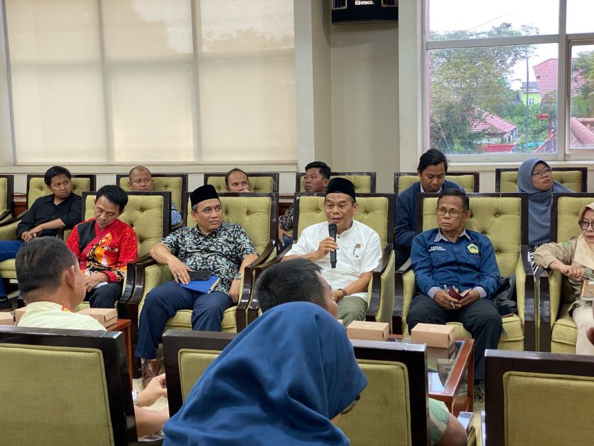 Rapat GPM menjelang HBKN Puasa dan Idul Fitri 2025 di Ruang Eksekutif Kantor Bupati Kukar pada Kamis (27/2/2025).