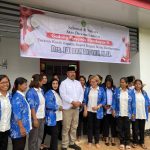 Peresmian gedung posyandu Flamboyan II.