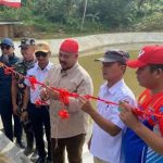 Bupati Kutai Kartanegara Edi Damansyah, resmikan Embung Maluhu.