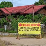 Pembangunan jembatan di Dusun Antai, Kukar.