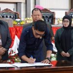 Rapat Paripurna ke-5 DPRD Kukar penyerahan rekomendasi atas LKPJ Bupati Kutai Kartanegara Tahun Anggaran 2024.