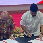 Bupati Kukar, Edi Damansyah menandatangani kerja sama perdagangan karbon sektor kehutanan gambut bersama PT Tirta Carbon Indonesia, Selasa (6/5/2025) di Pendopo Odah Etam Tenggarong.