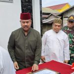Bupati Kutai Kartanegara, Edi Damansyah, meresmikan Posyandu Melati Ungu di Desa Sebulu Ilir, Kecamatan Sebulu.