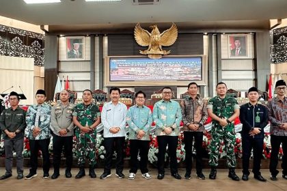 Rapat paripurna kelima pada Rabu (14/5/2025) di Ruang Sidang Utama, penetapan Bupati dan Wakil Bupati Kukar terpilih periode 2025-2030.