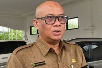 Kepala Dinas Lingkungan Hidup dan Kehutanan (DLHK) Kukar, Slamet Hadiraharjo. (Foto: Sekala)