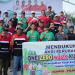 Apel Bersama Aksi Bersih Sampah Plastik dan Penanaman Pohon di Taman Tanjong.