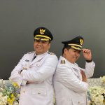 Bupati dan Wakil Bupati Kukar, Aulia Rahman Basri dan Rendi Solihin.