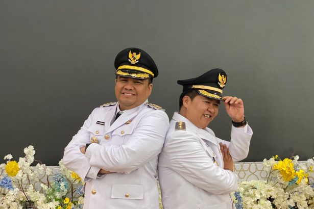 Bupati dan Wakil Bupati Kukar, Aulia Rahman Basri dan Rendi Solihin.