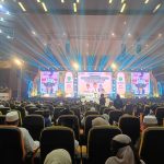 Penyerahan penerima penghargaan Gratispol dan Jospol di Convention Hall Sempaja, Samarinda, Rabu (25/6/2025).