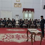 Pelantikan kepala BPKP Kaltim.