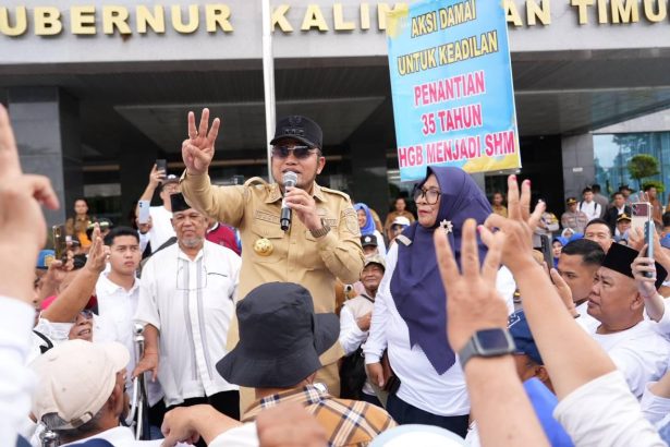 Temui Warga Loa Bakung, Gubernur Rudy Mas’ud Pastikan Perjuangan Status Lahan Masuk Tahap Penyelesaian